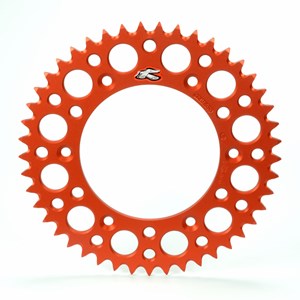 SPROCKET REAR ULTRALIGHT KTM/HQV/GAS SX85 / TC85 / MC85 03-24 45T ORANGE